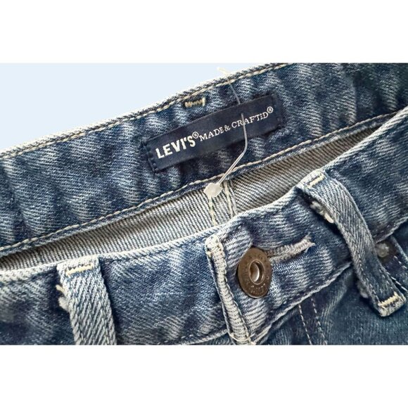 LEVI'S Made & Crafted 721 High Rise Skinny Premium Denim Jeans Sz 25 - Picture 4 of 8